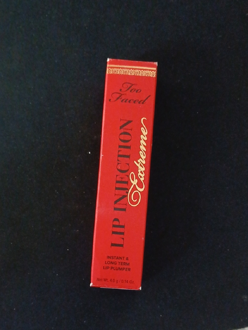 Too Faced Lip Injection Extreme Lip Plumper Strawberry Kiss  Full Size NIB